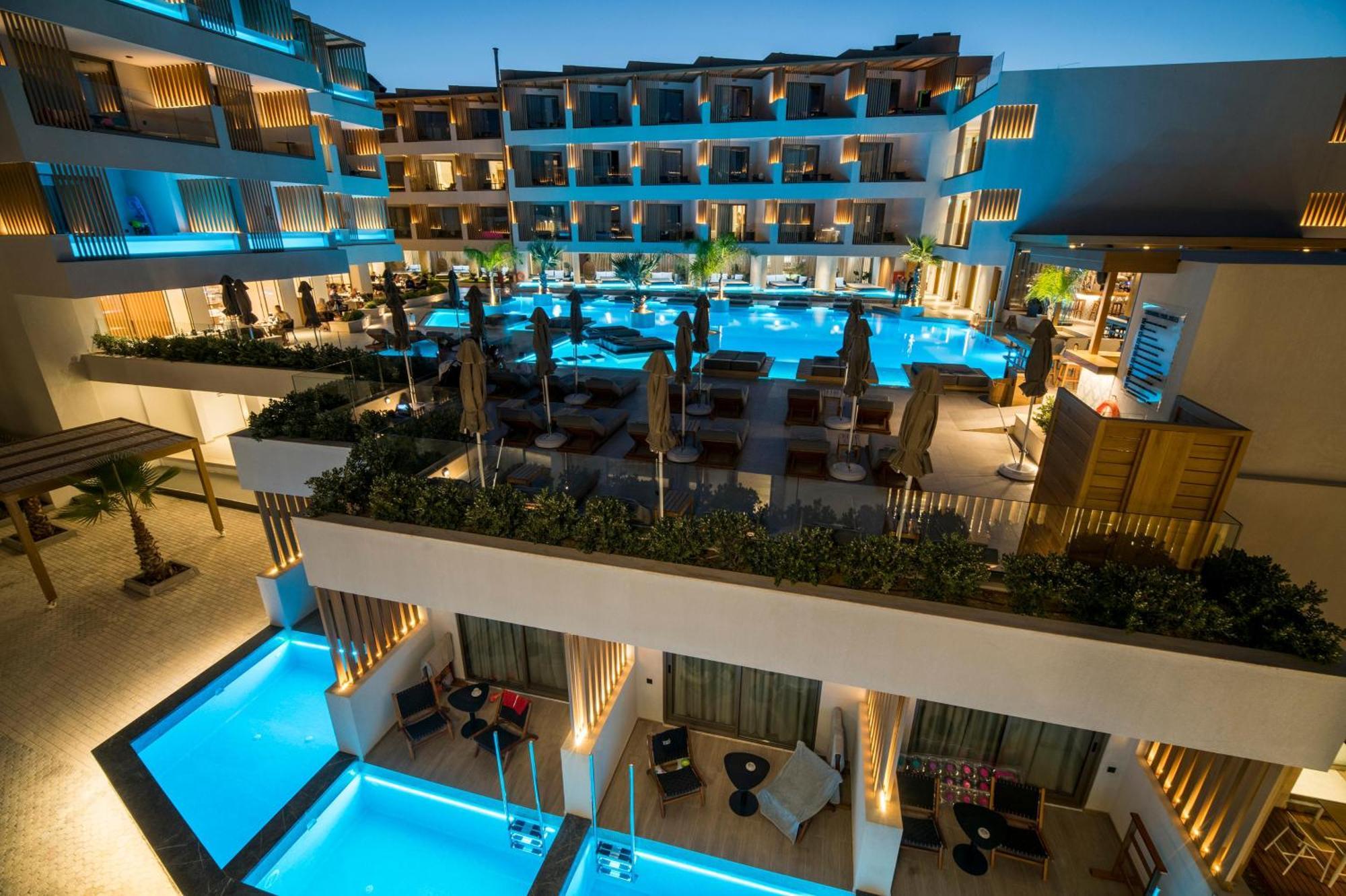 Akasha Beach Hotel & Spa Hersonissos  Exterior foto