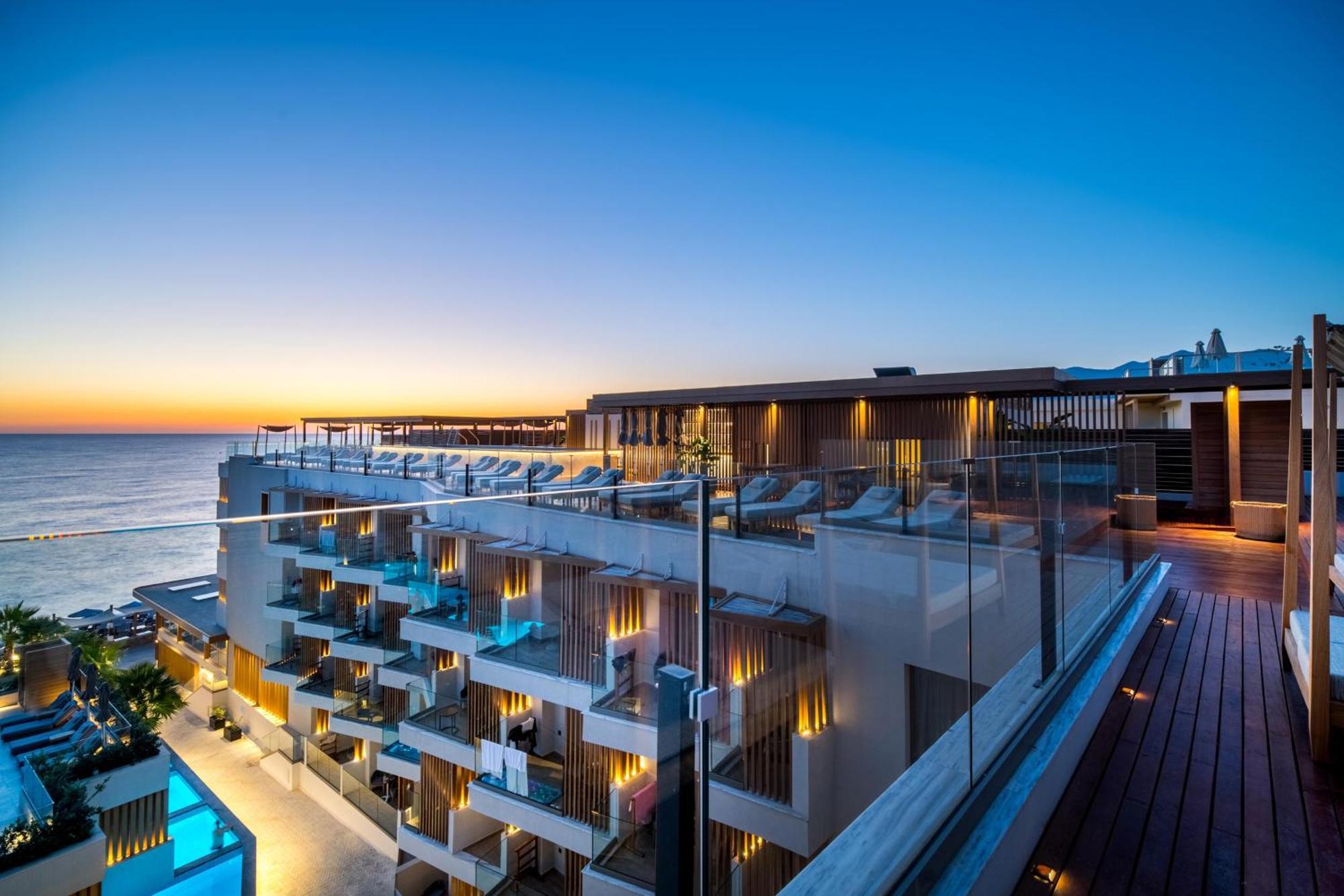Akasha Beach Hotel & Spa Hersonissos  Exterior foto