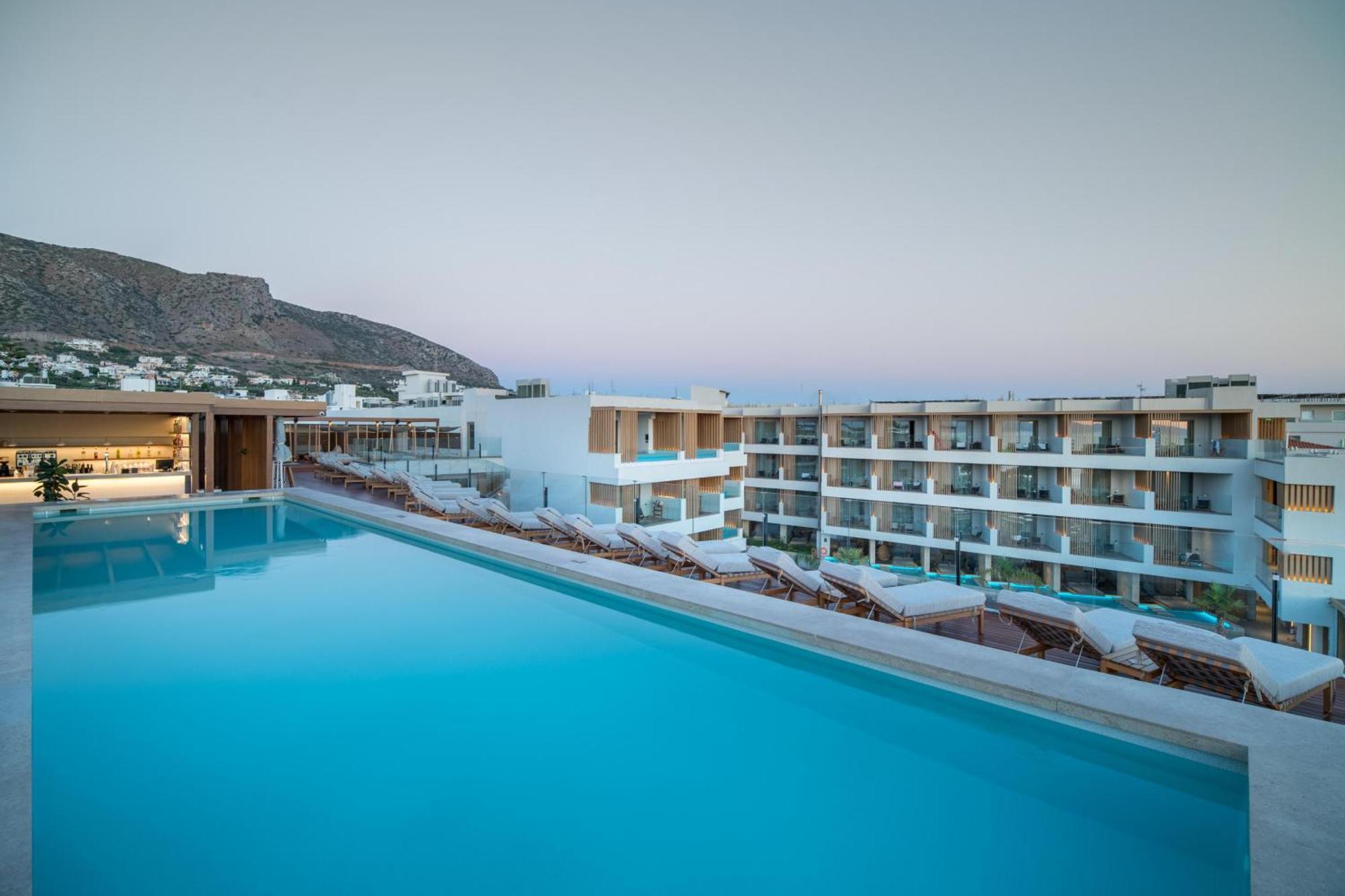 Akasha Beach Hotel & Spa Hersonissos  Exterior foto