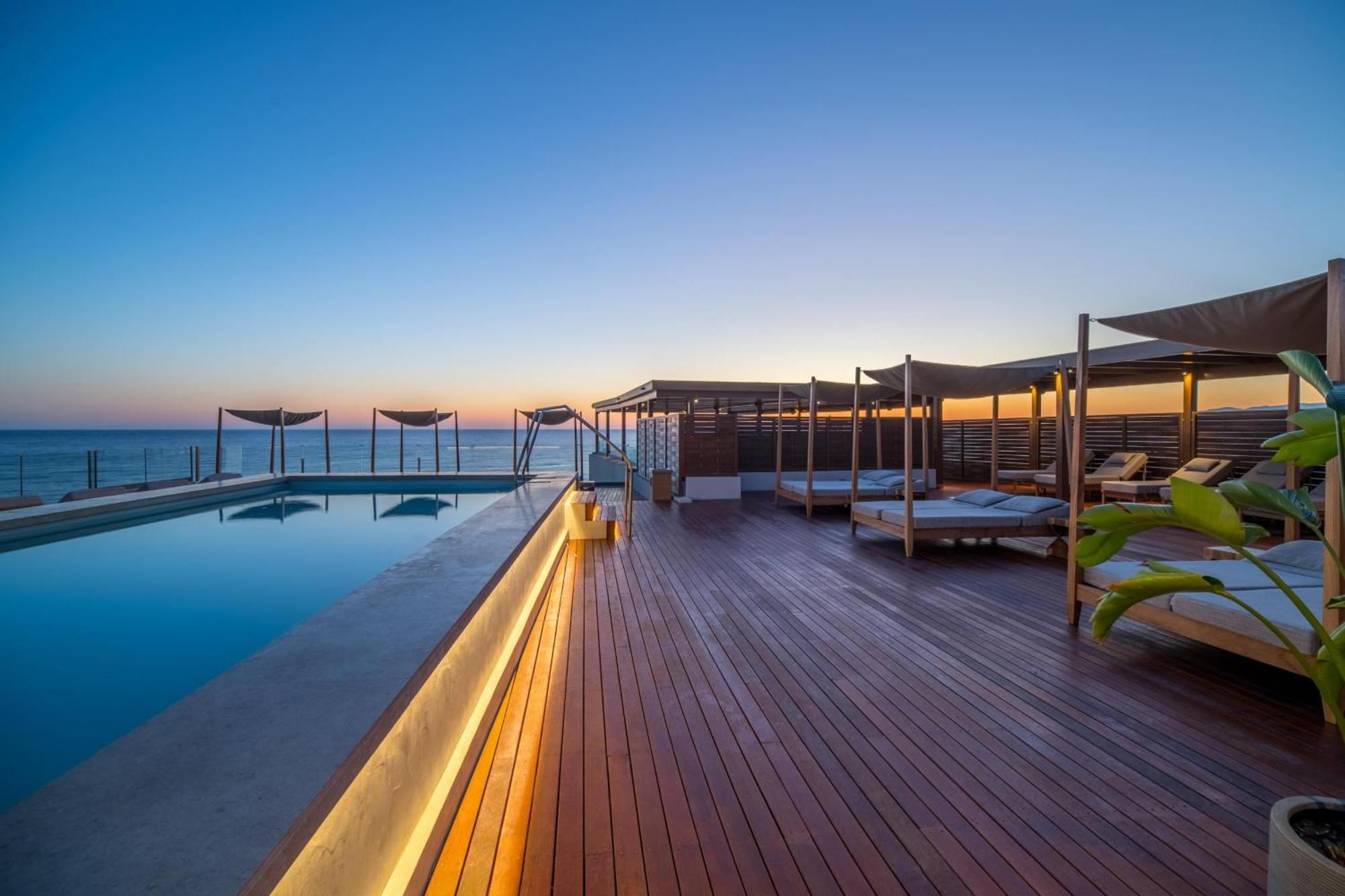 Akasha Beach Hotel & Spa Hersonissos  Exterior foto
