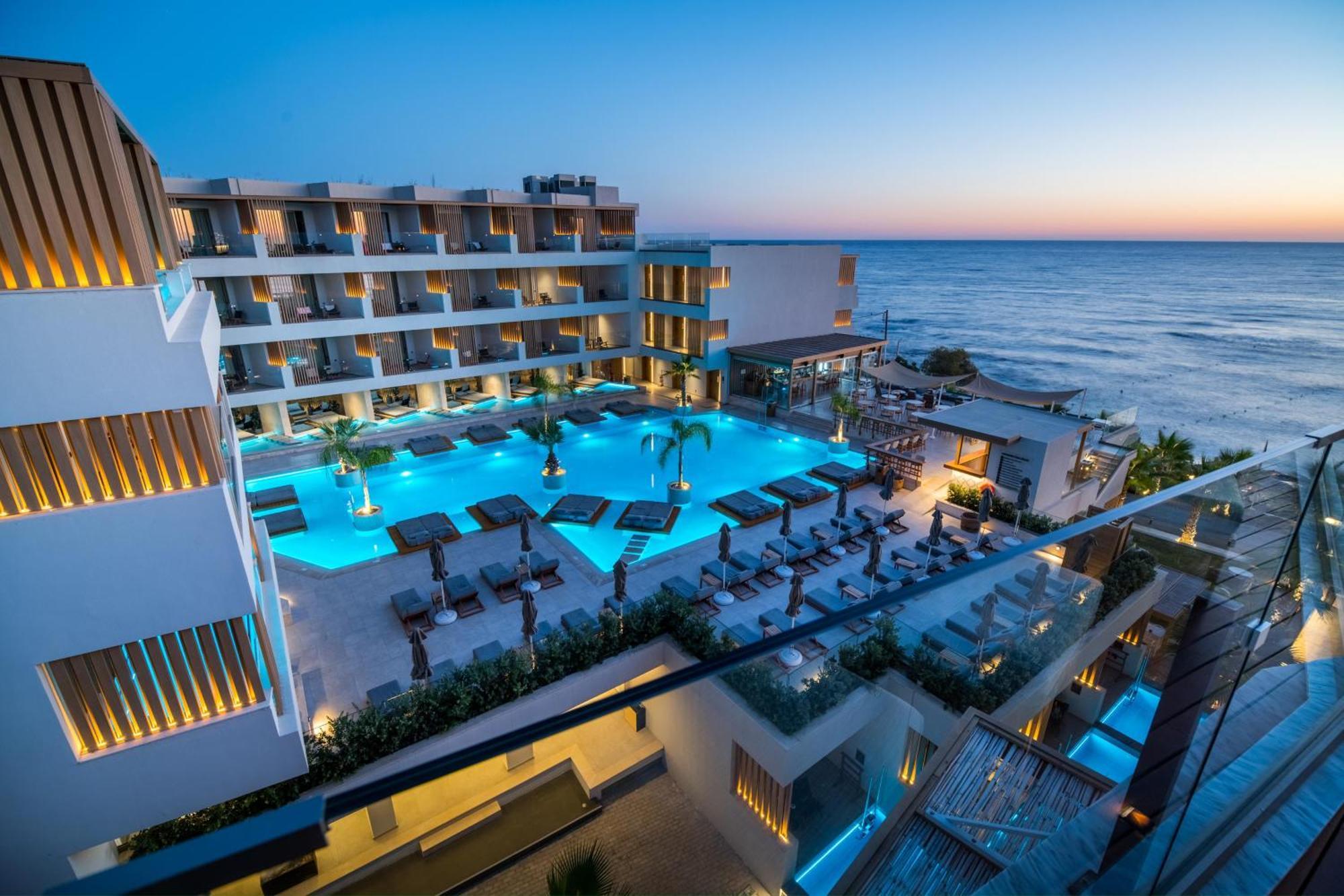 Akasha Beach Hotel & Spa Hersonissos  Exterior foto