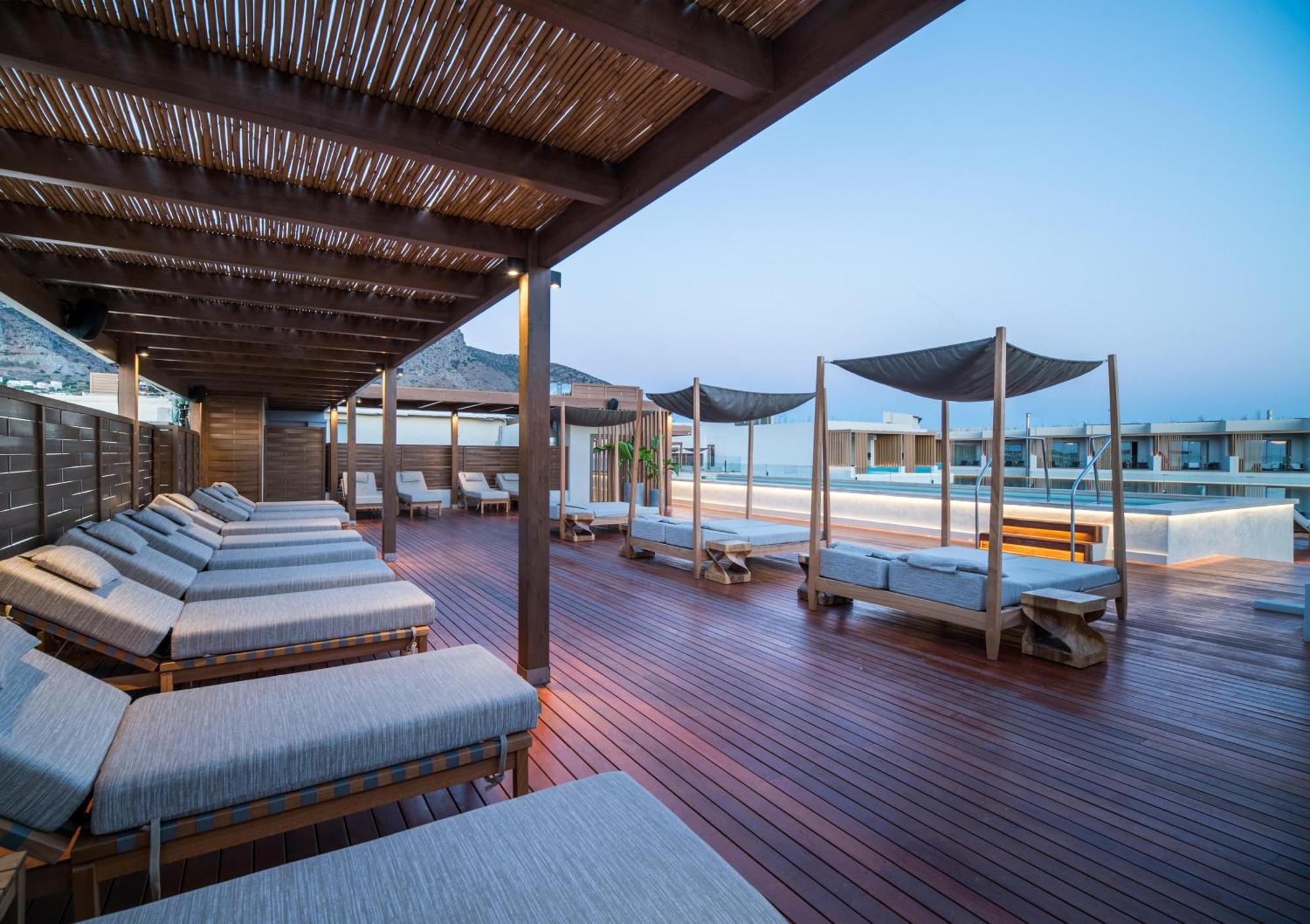 Akasha Beach Hotel & Spa Hersonissos  Exterior foto