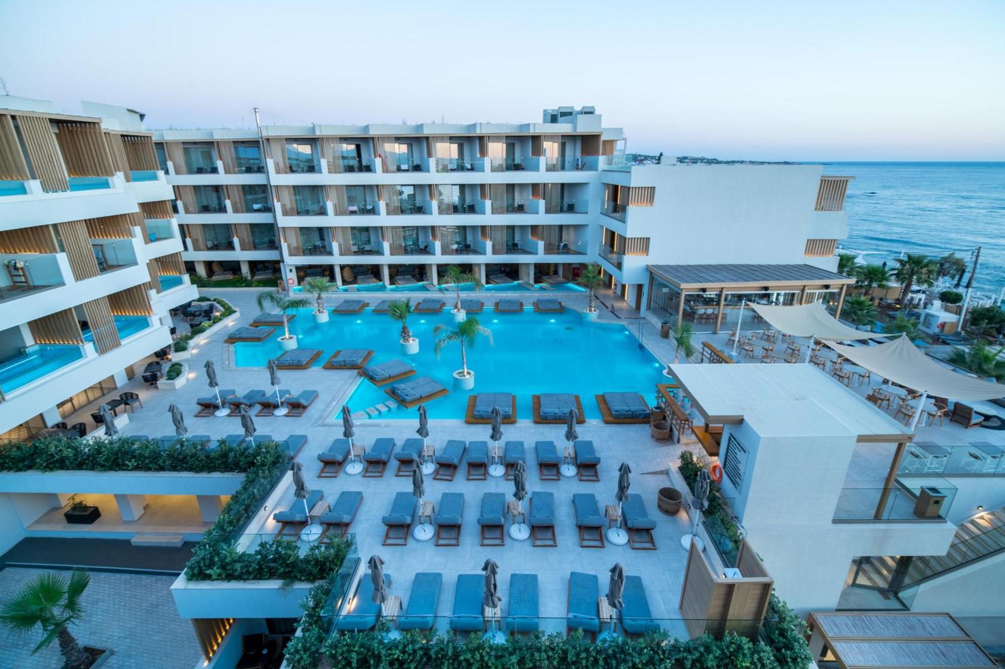 Akasha Beach Hotel & Spa Hersonissos  Exterior foto
