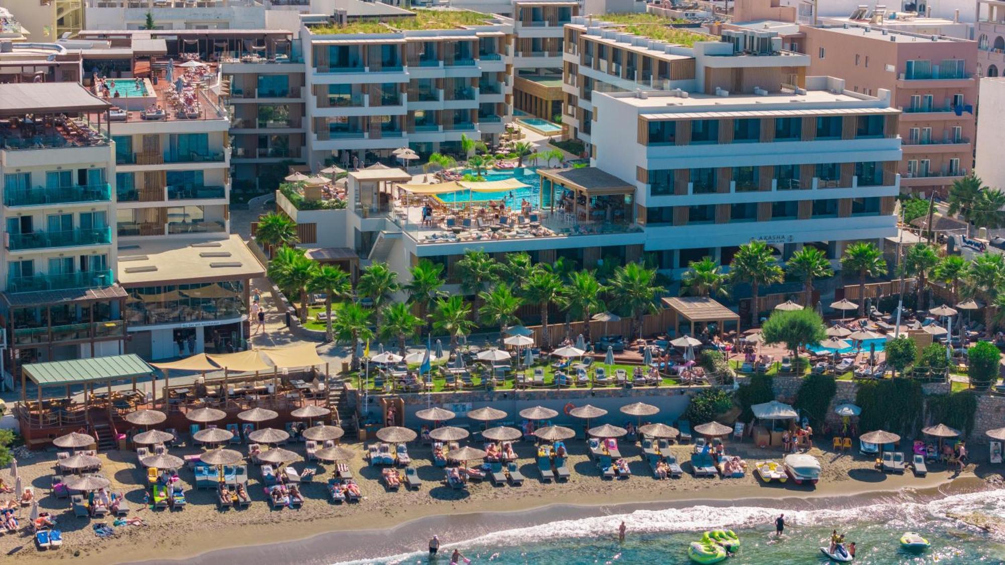 Akasha Beach Hotel & Spa Hersonissos  Exterior foto