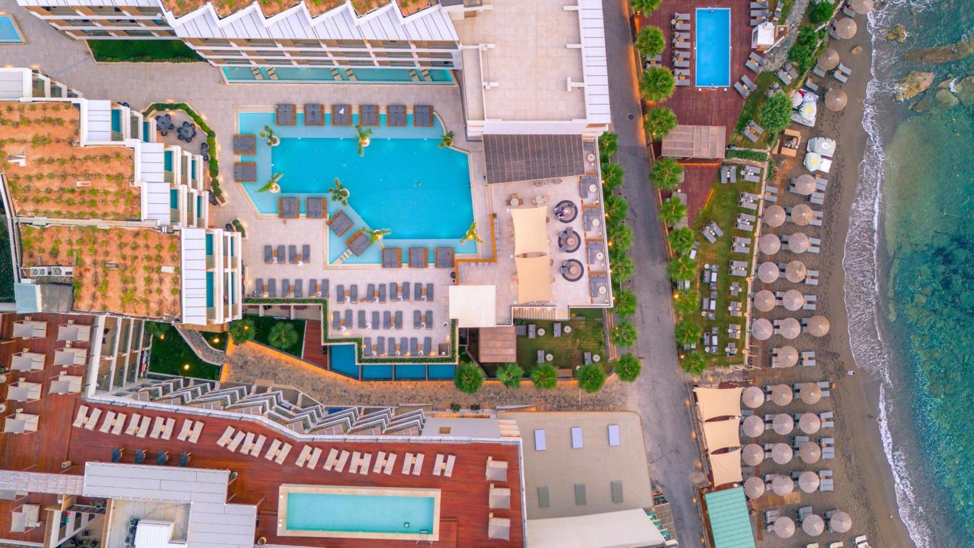 Akasha Beach Hotel & Spa Hersonissos  Exterior foto