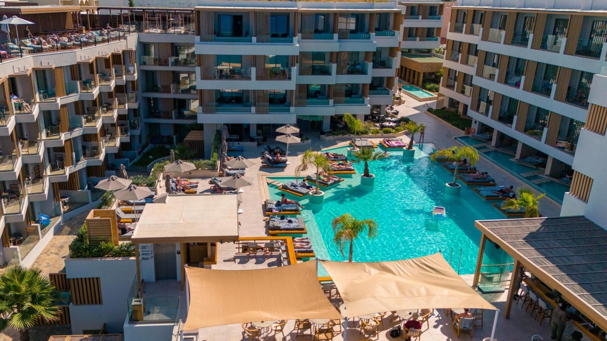 Akasha Beach Hotel & Spa Hersonissos  Exterior foto