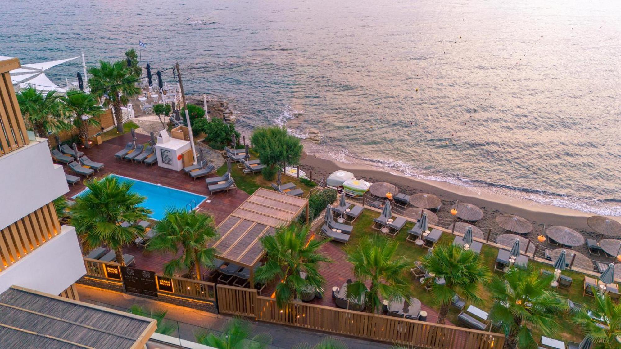 Akasha Beach Hotel & Spa Hersonissos  Exterior foto