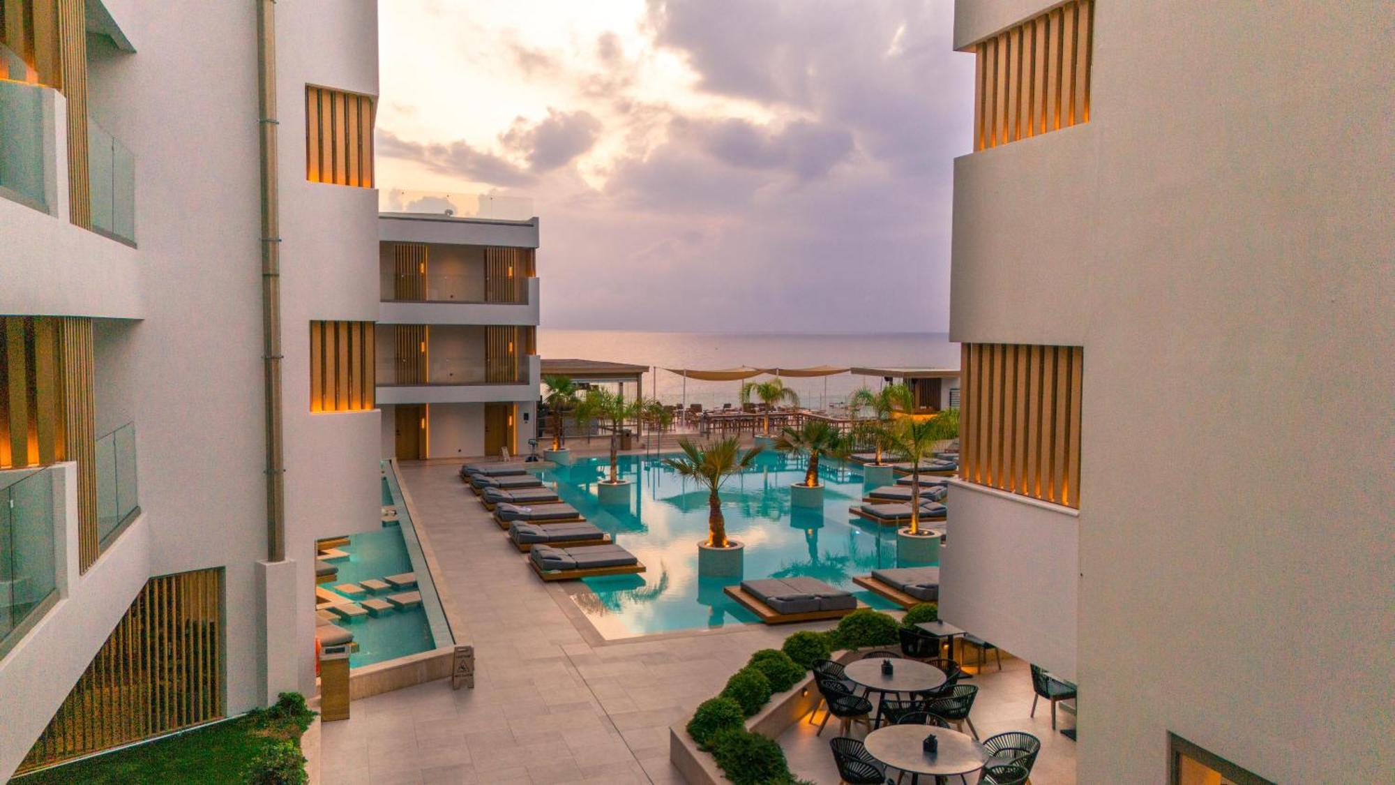 Akasha Beach Hotel & Spa Hersonissos  Exterior foto