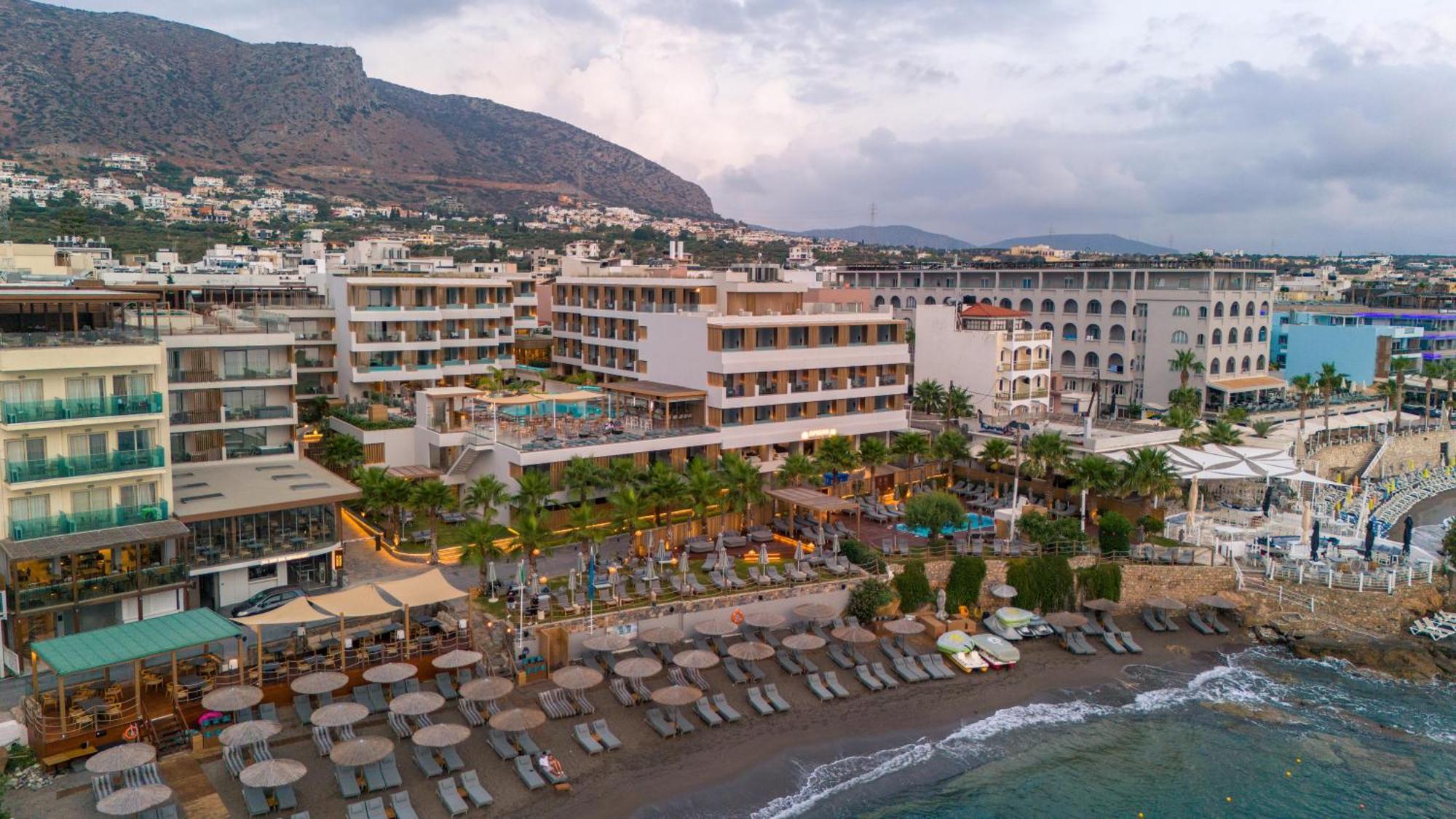 Akasha Beach Hotel & Spa Hersonissos  Exterior foto