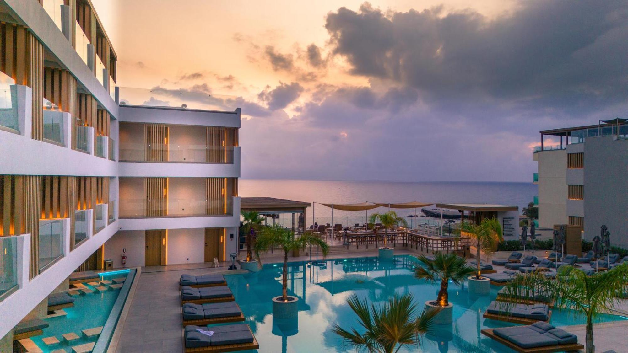 Akasha Beach Hotel & Spa Hersonissos  Exterior foto