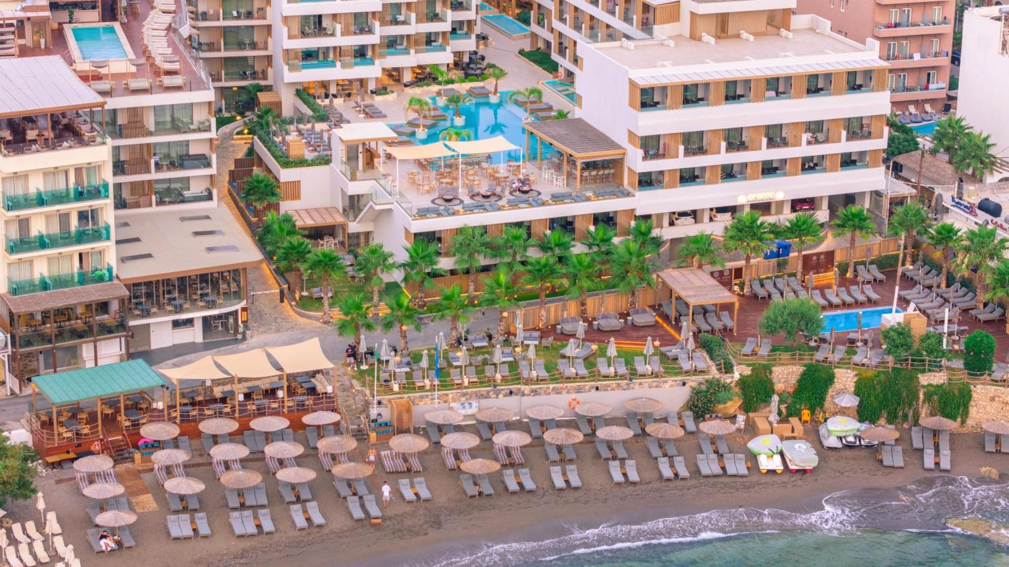 Akasha Beach Hotel & Spa Hersonissos  Exterior foto